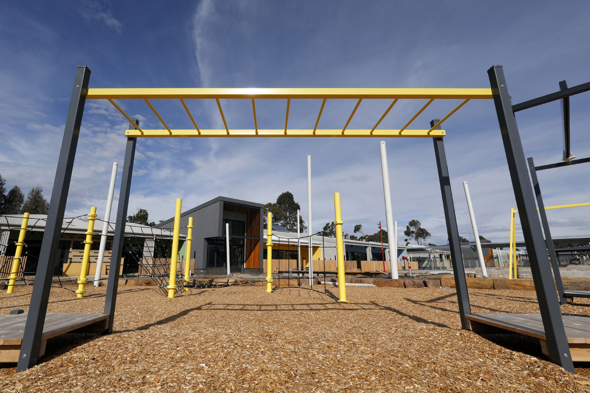 Endeavour Hills Specialist School - new school, November 2021 construction progress