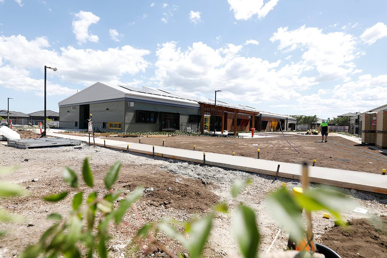Gilgai Plains Primary School - new school, November 2021 construction progress