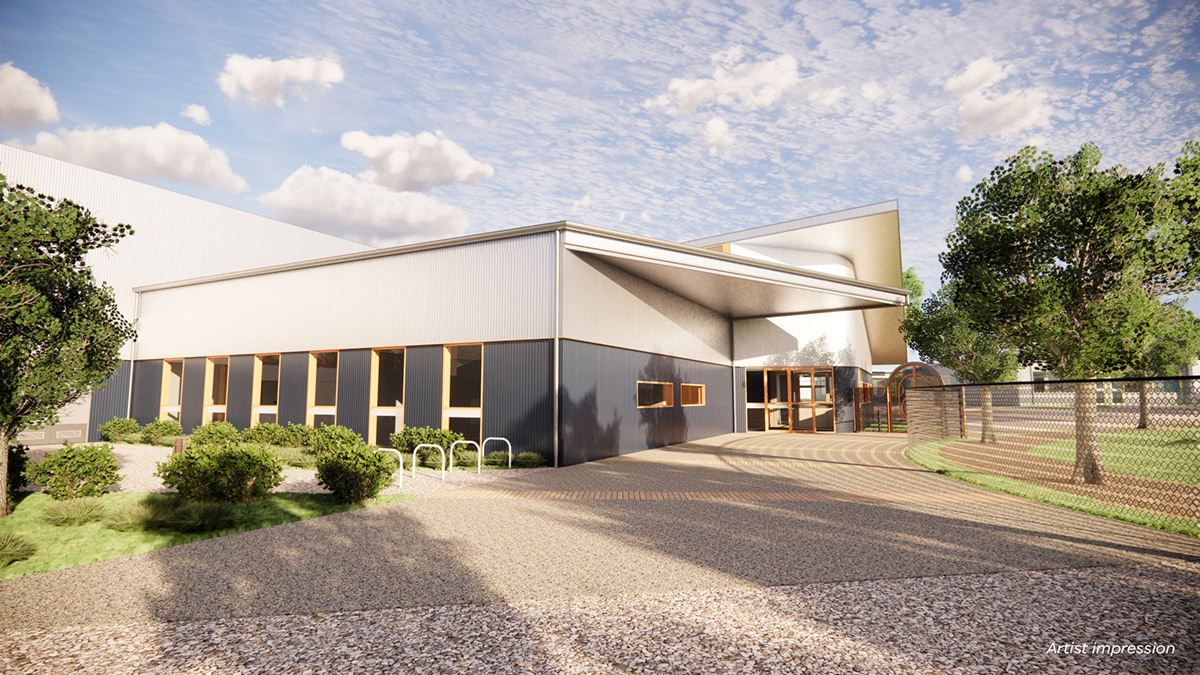 Glenroy West Primary School - upgrade - illustrated renders