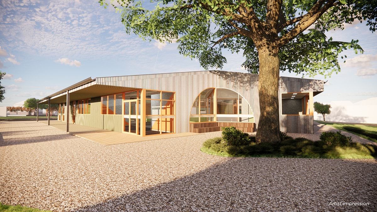 Glenroy West Primary School - upgrade - illustrated renders