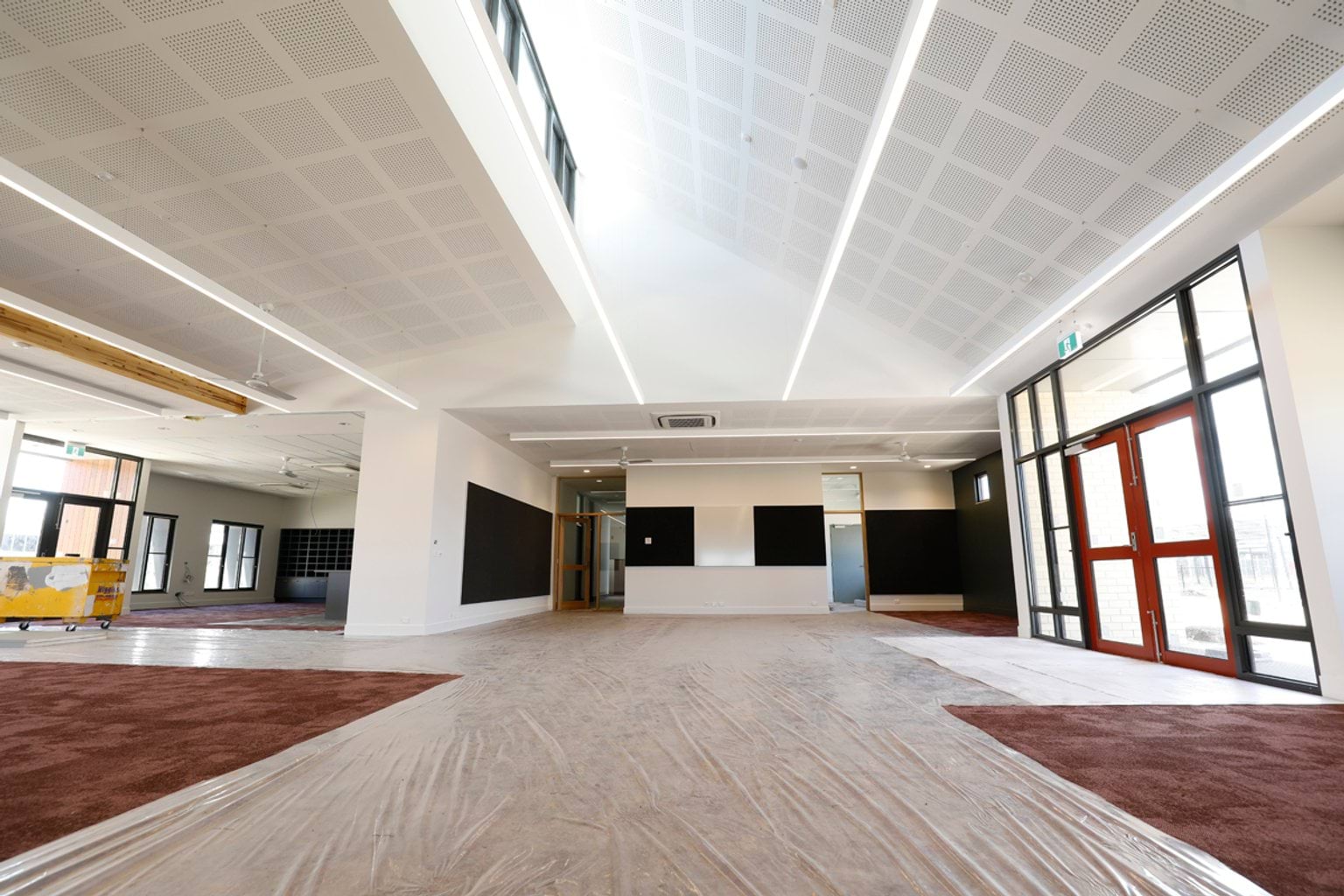 Strathtulloh Primary School - new school, November 2021 construction progress
