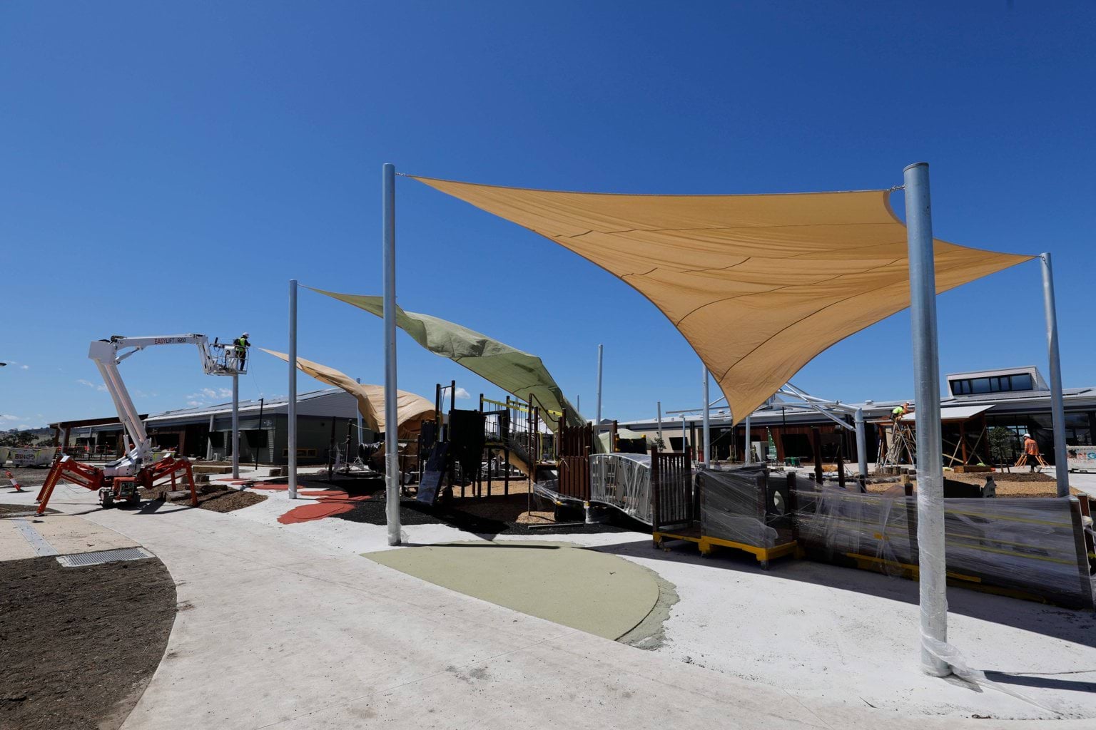​​​Wollert Primary School - new school, November 2021 construction progress