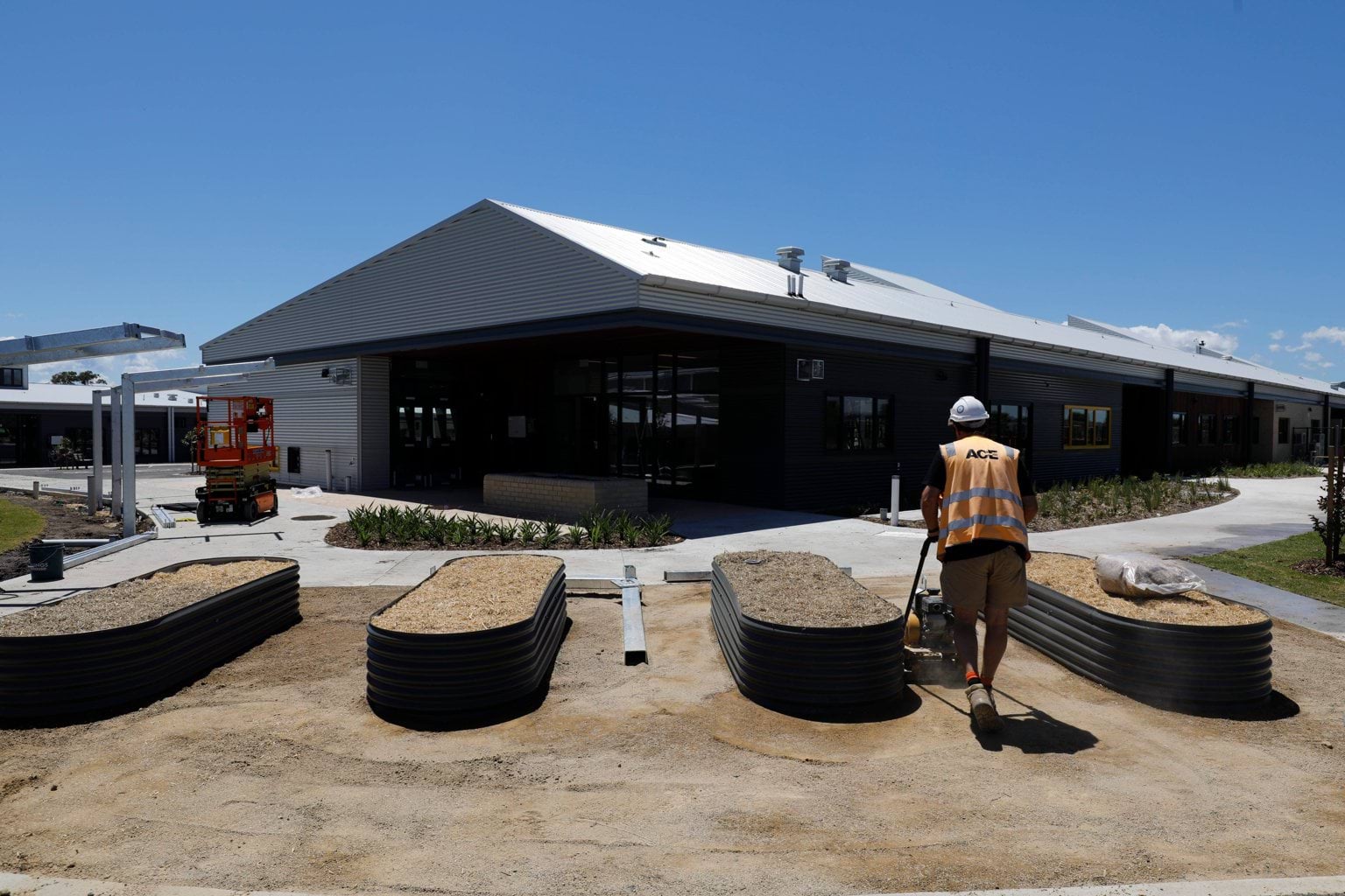 ​​​Wollert Primary School - new school, November 2021 construction progress