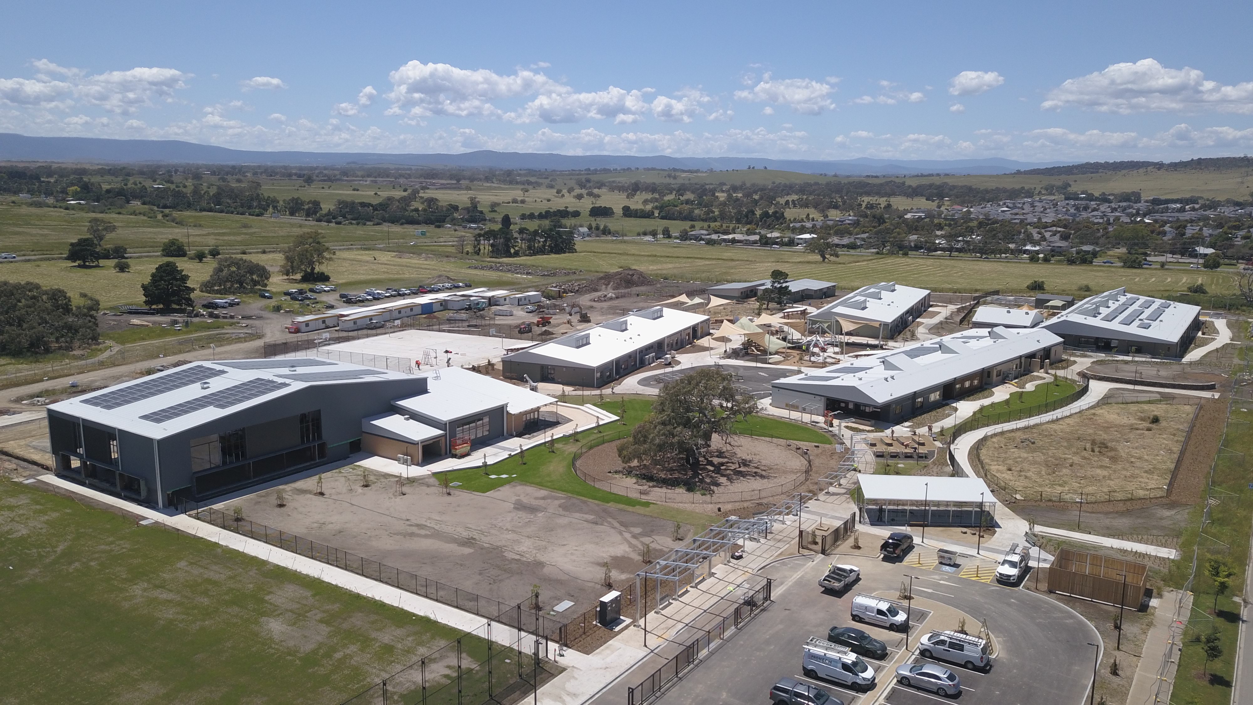 ​​​Wollert Primary School - new school, November 2021 construction progress