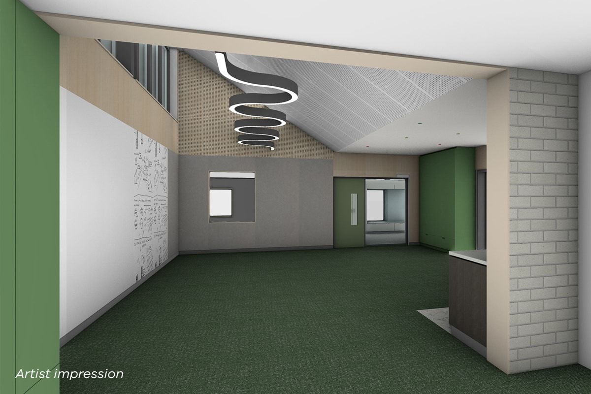 Croxton Special School - Upgrade and Modernisation - Next Stage, illustrated render