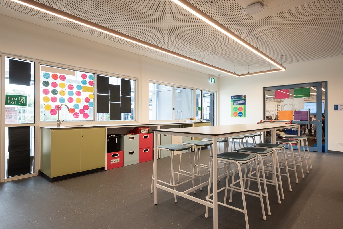 Footscray North Primary School - school upgrade, completed upgrade