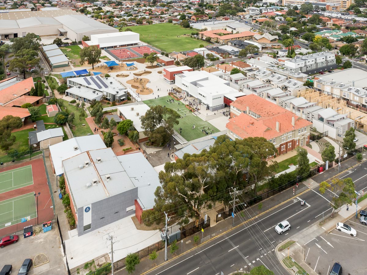 Footscray North Primary School - school upgrade, completed upgrade