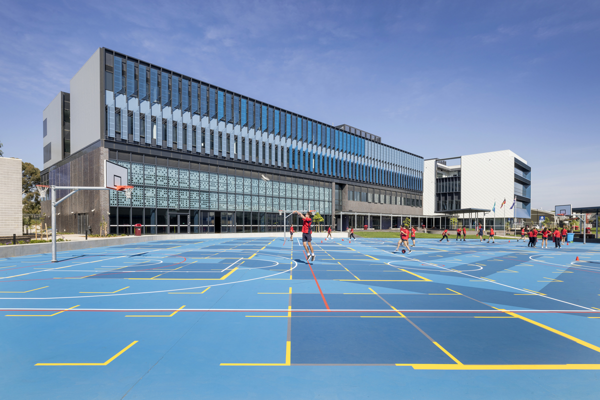 McKinnon Secondary College - new school campus, completed school