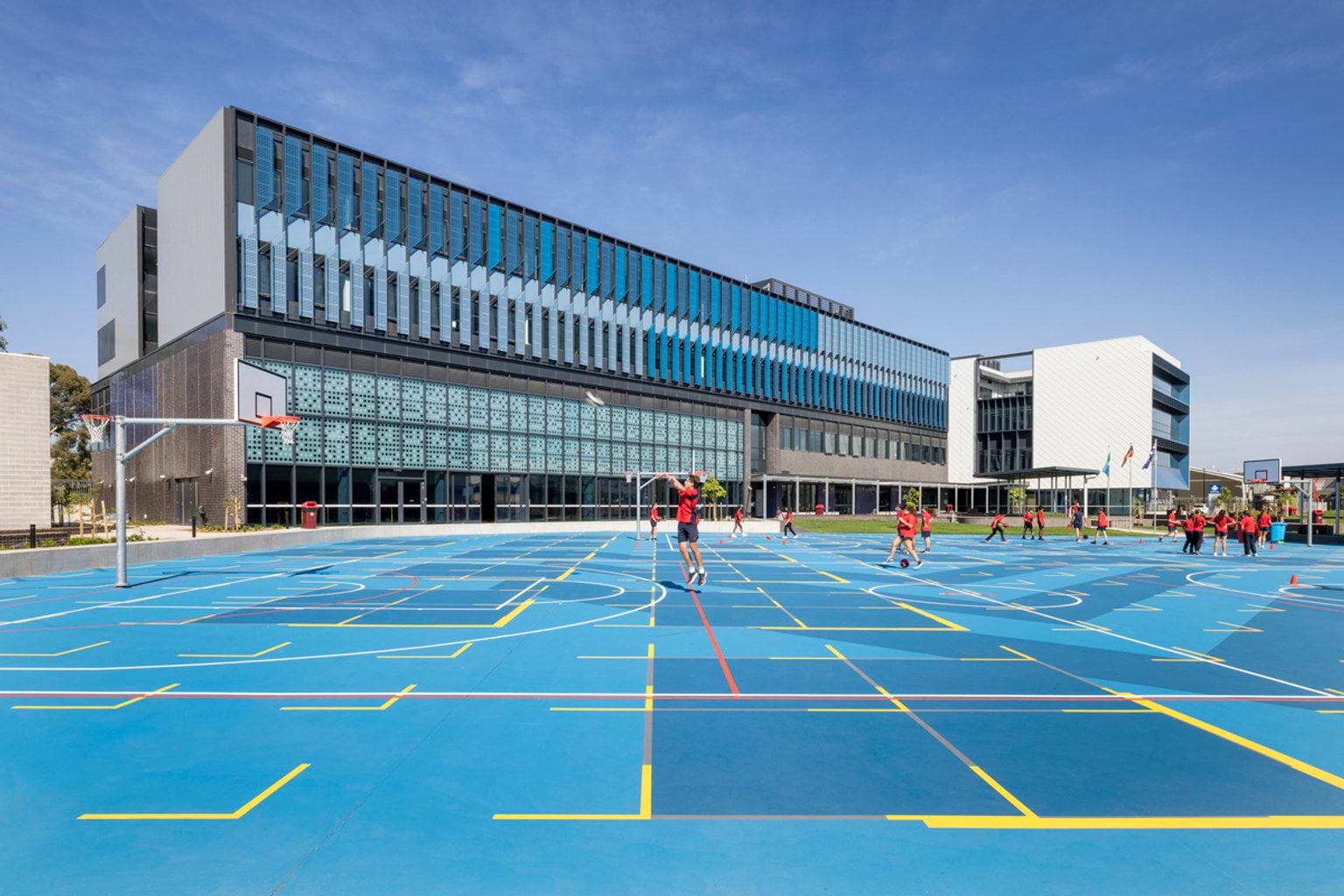 McKinnon Secondary College - new school campus, completed school
