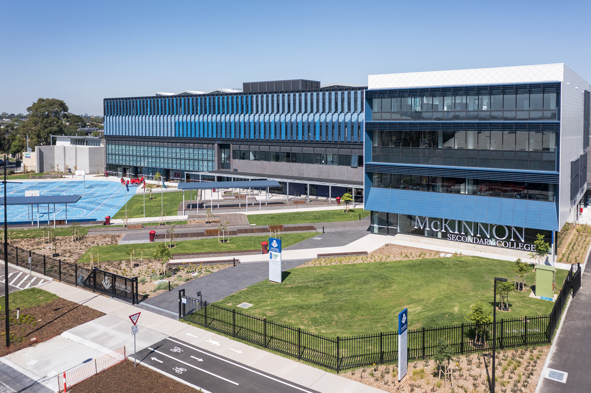 McKinnon Secondary College - new school campus, completed school