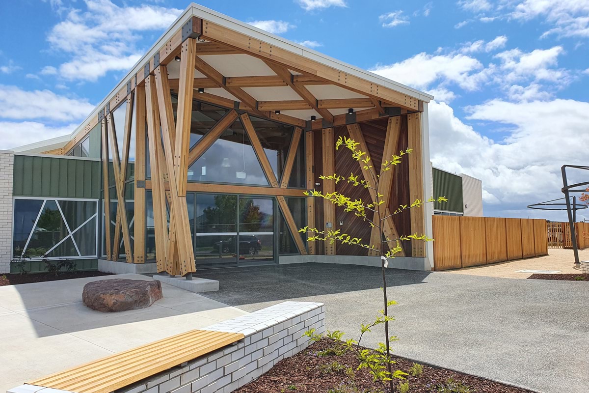 The Eliston Family & Community Centre - Integrated Children's Centre, completed centre