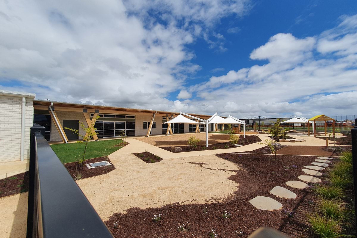 The Eliston Family & Community Centre - Integrated Children's Centre, completed centre