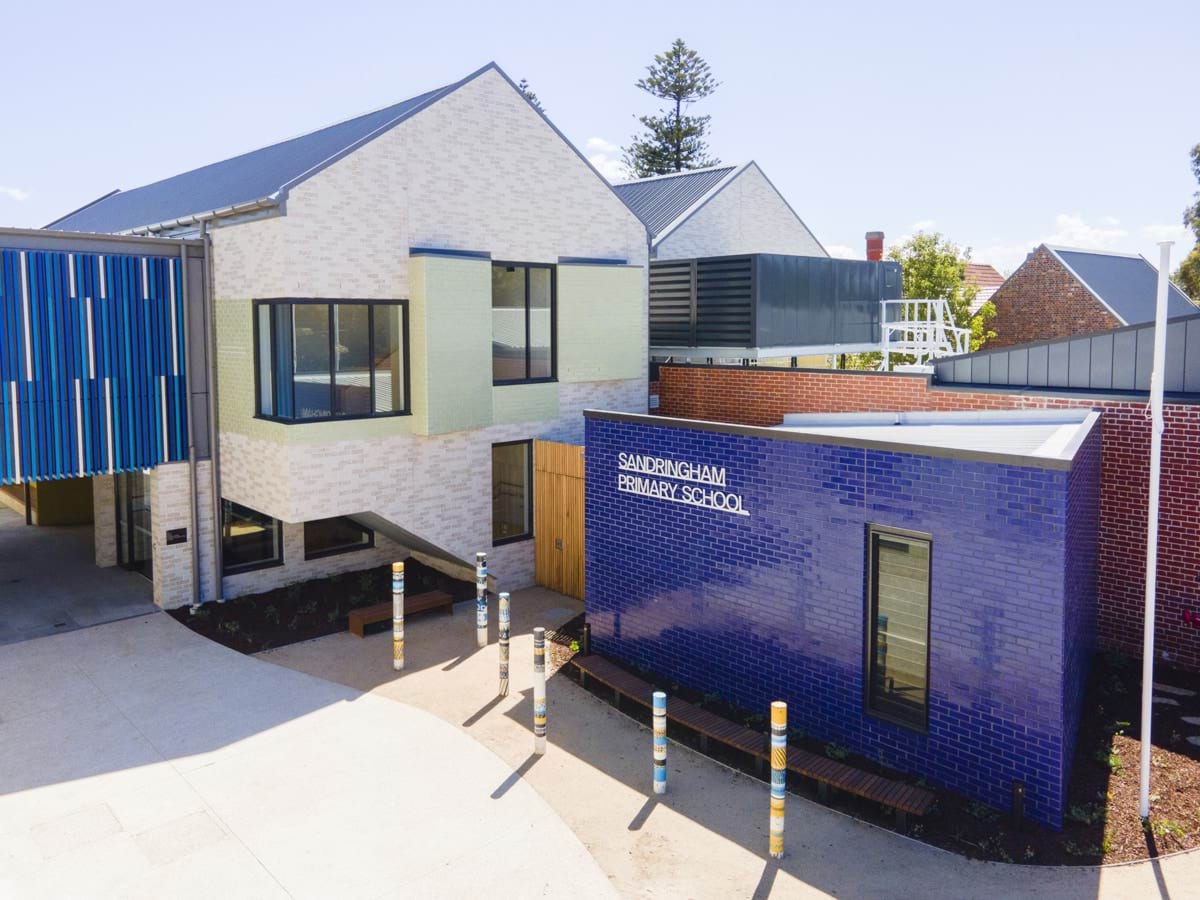 Sandringham Primary School - school rebuild, exterior