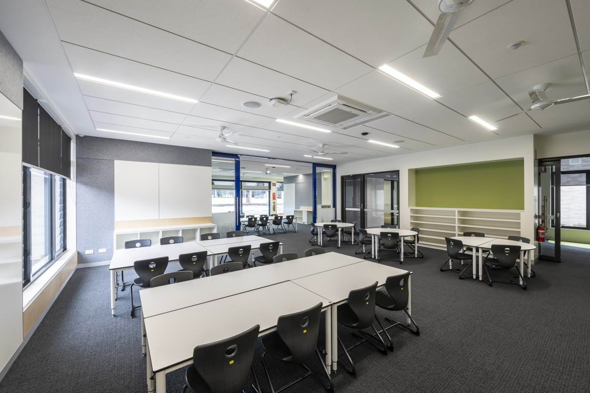 Sandringham Primary School - school rebuild, interior learning space