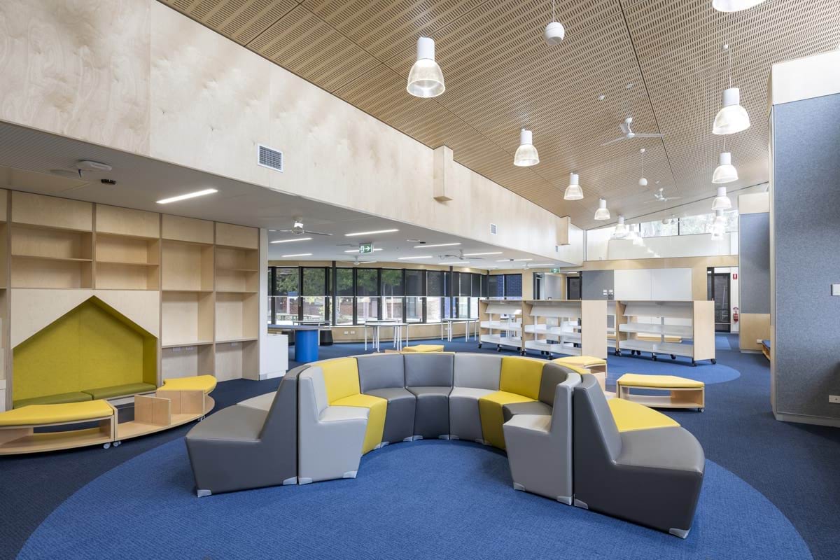 Sandringham Primary School - school rebuild, interior learning space