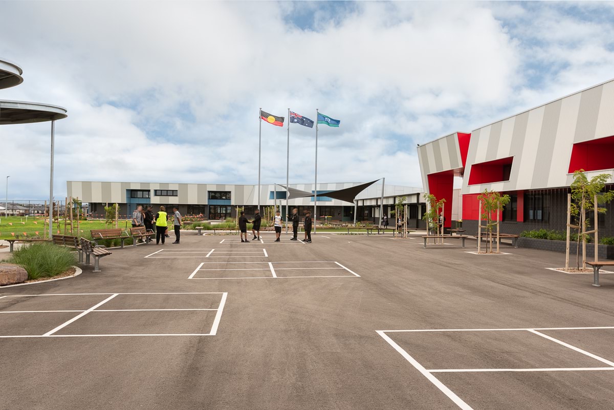 Clyde Secondary College - new school, image