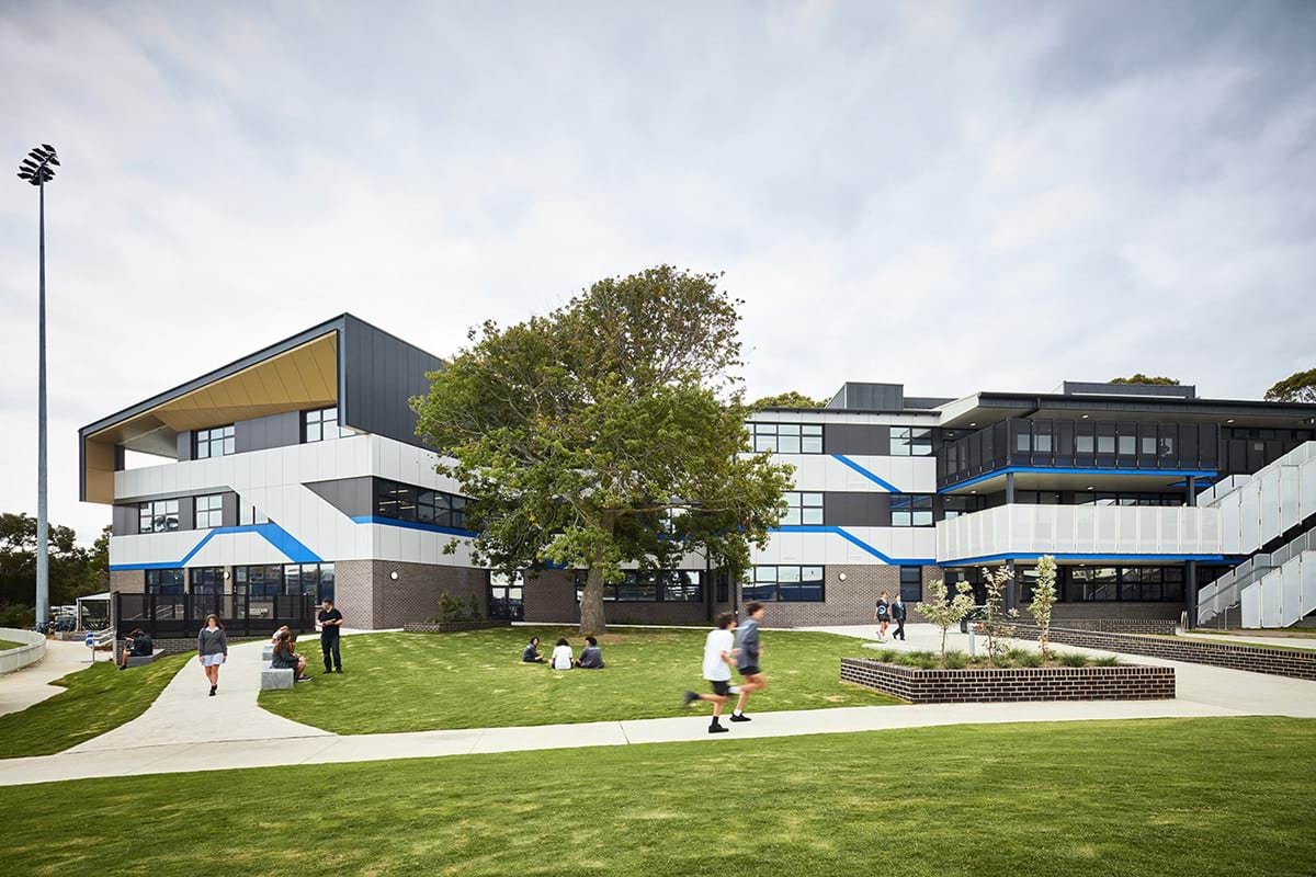 Beaumaris Secondary School - stage 2, completed project, learning hub