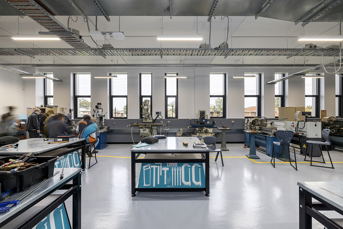 Greater Shepparton Secondary College - new school, photograph specialist workshop area