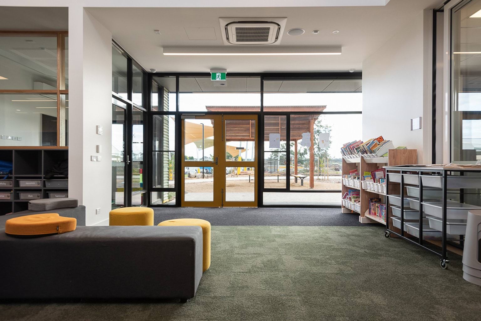 Wollert Primary School - new school, photograph of reading nook