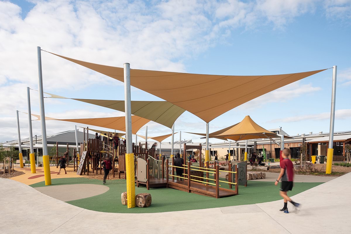 Wollert Primary School - new school, photograph of outdoor playground 