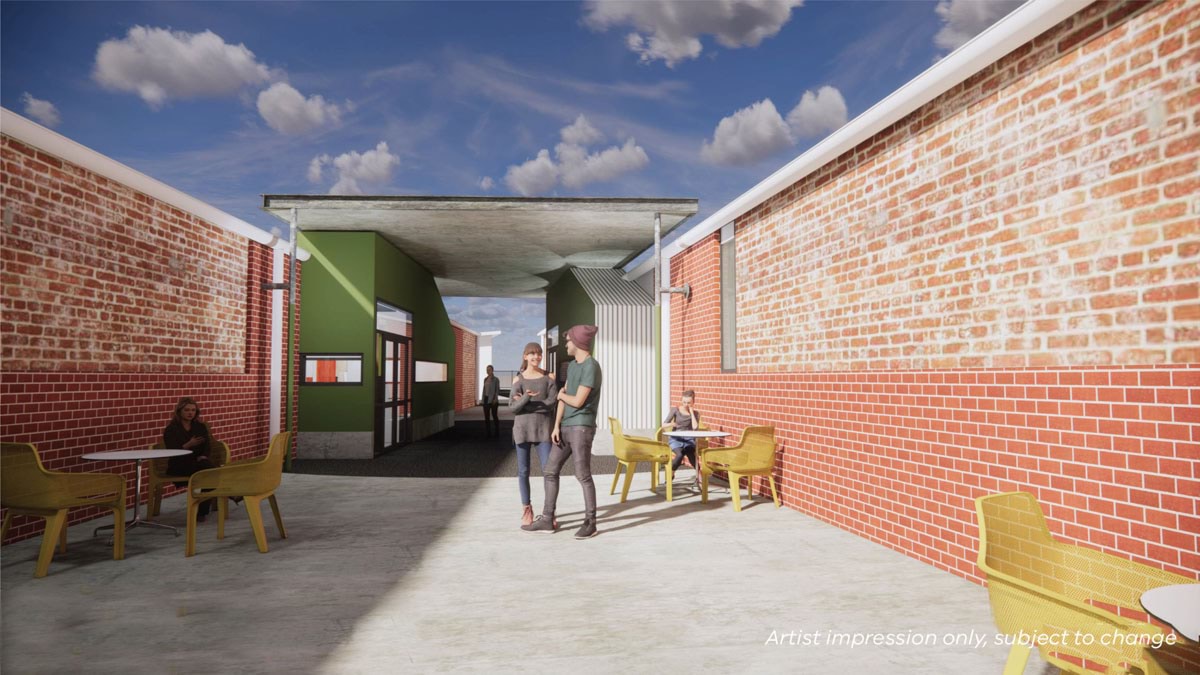 Artist impression of Sunshine Special Development School junior building