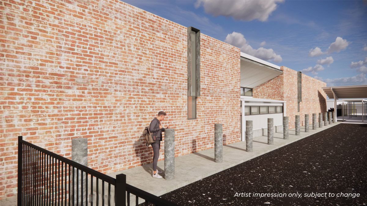  Artist impression of Sunshine Special Development School junior building