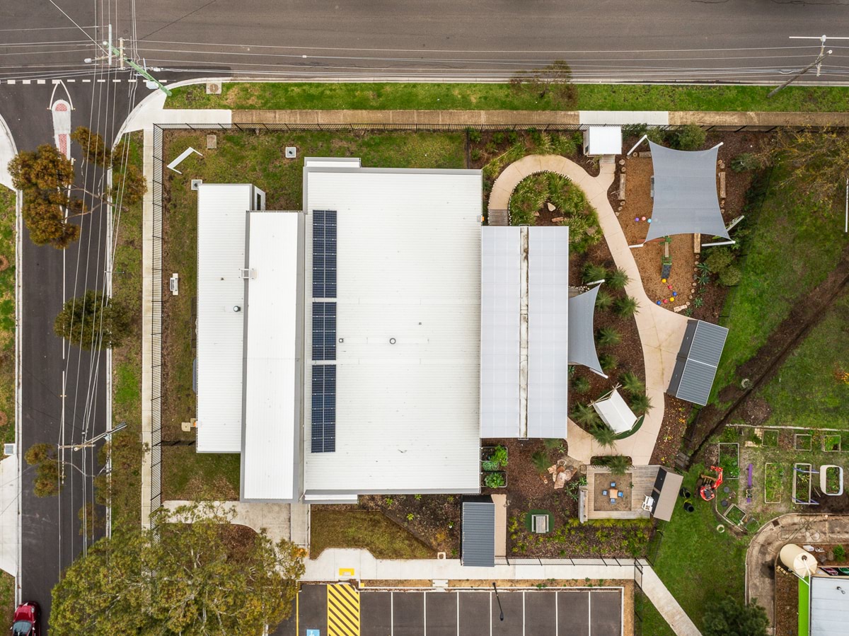 Photograph of Ardeer Kindergarten aerial view