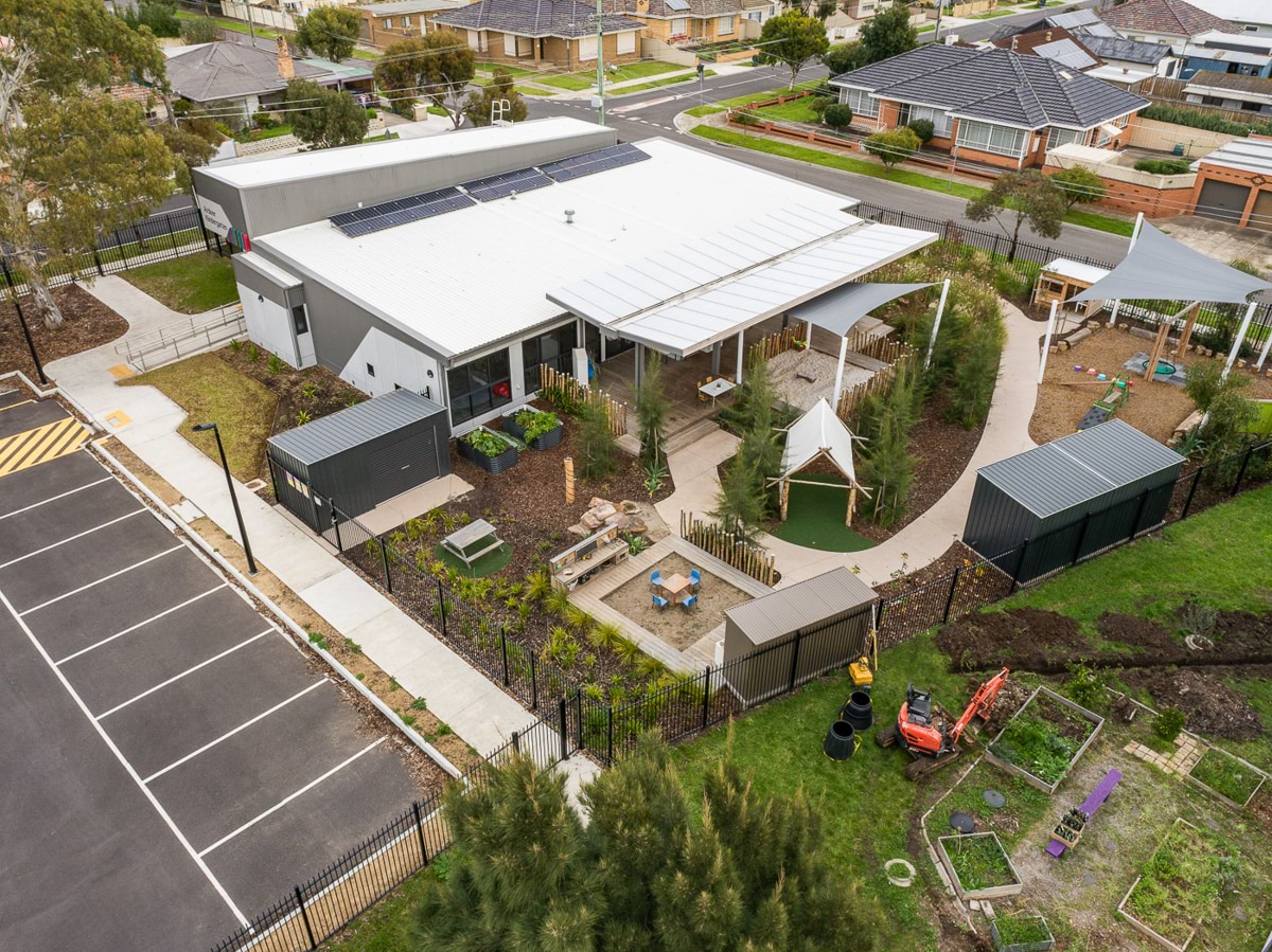 Photograph of Ardeer Kindergarten aerial view