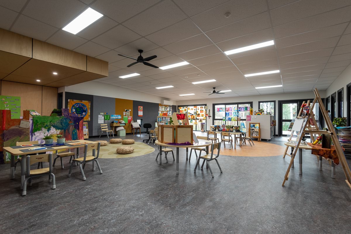 Photograph of Ardeer Kindergarten learning space