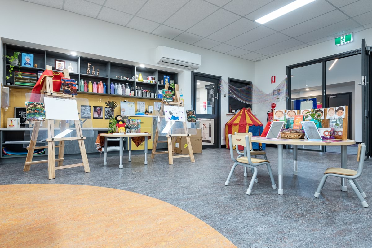 Photograph of Ardeer Kindergarten learning space