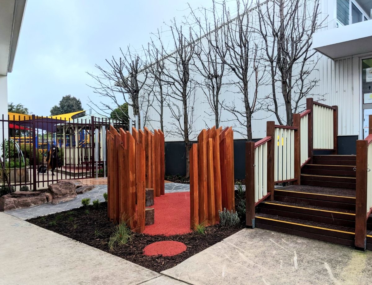 Athol Road Primary School - Inclusive Schools Fund, photograph of outdoor space