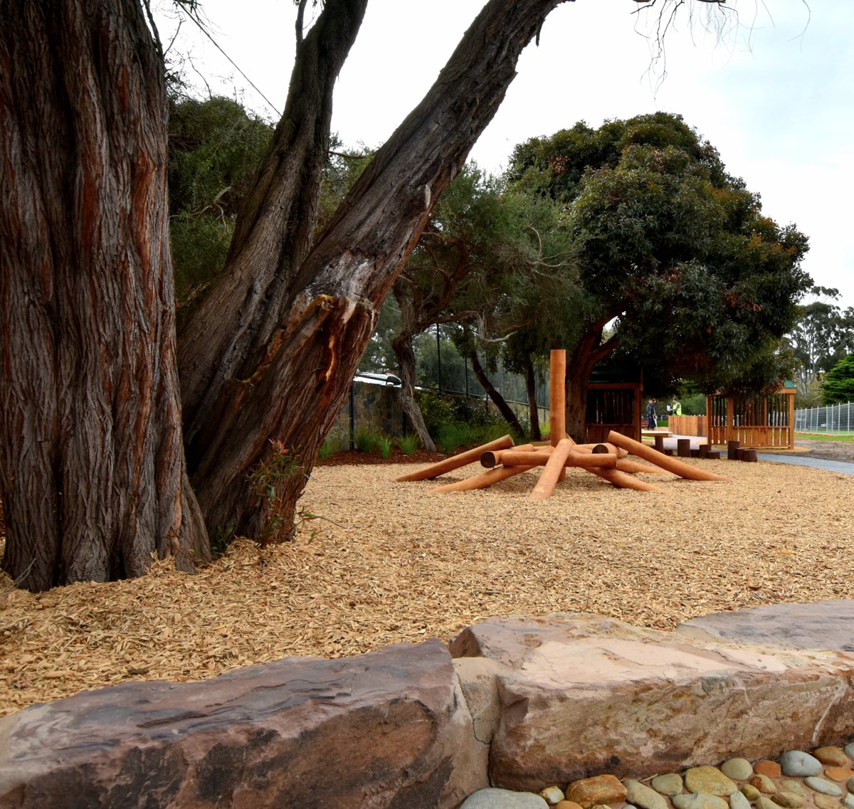 Black Rock Primary School - Inclusive Schools Fund, photograph of outdoor learning space