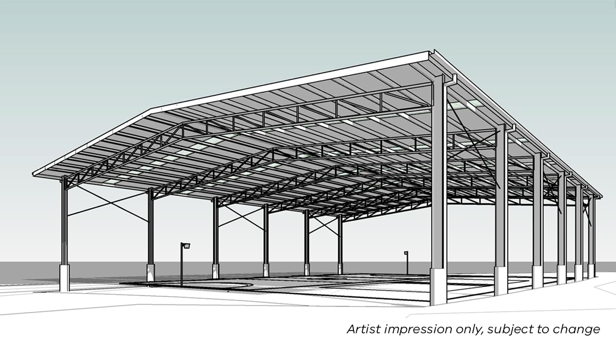 Huntly Primary School - upgrade, illustrated render