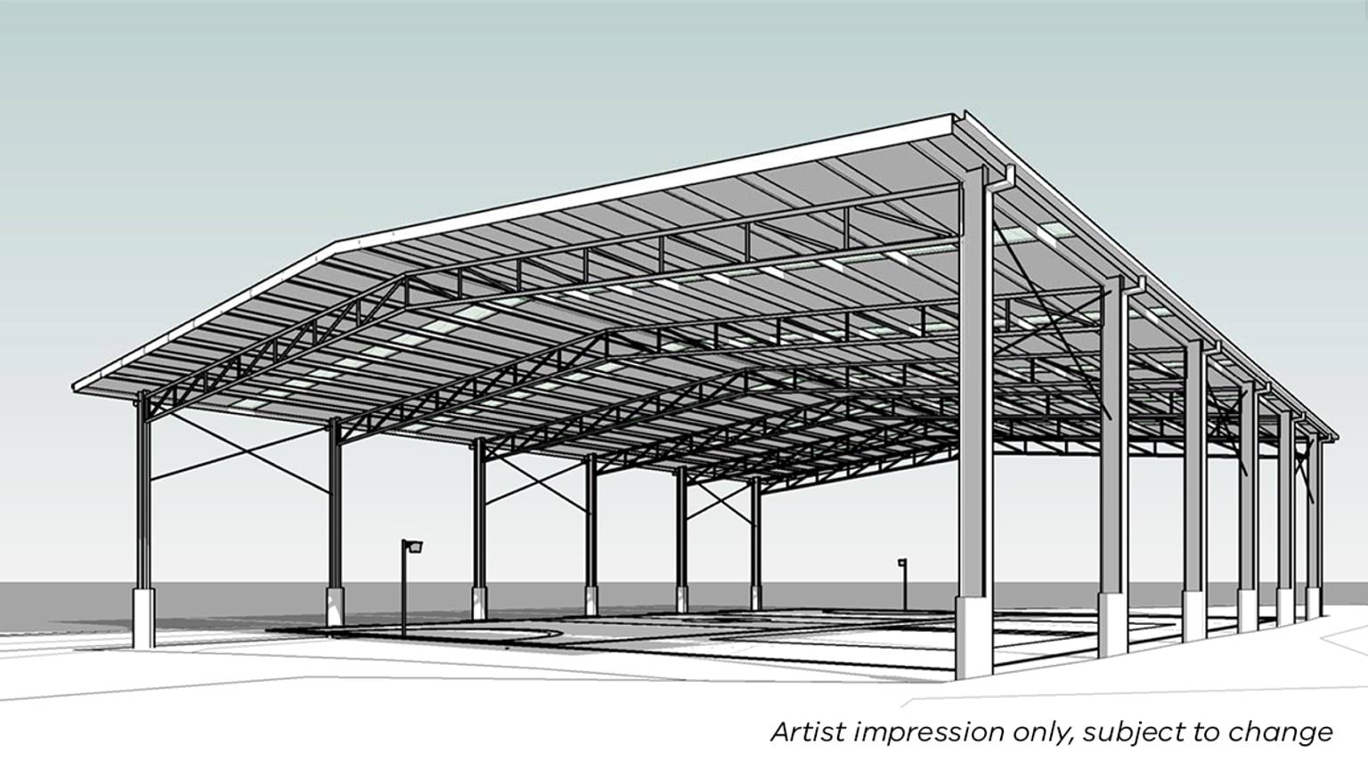 Huntly Primary School - upgrade, illustrated render