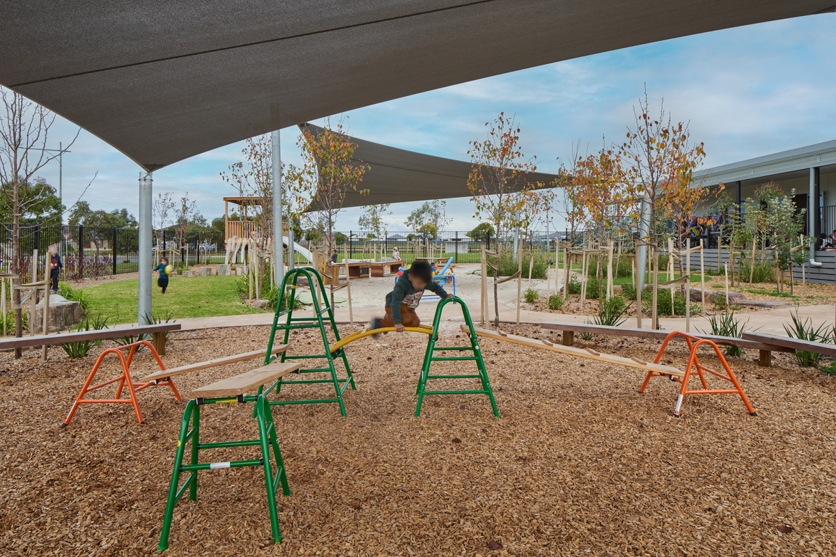 Middleton Drive Kindergarten - Building Blocks Capacity Grant, photograph of outdoor playground and learning