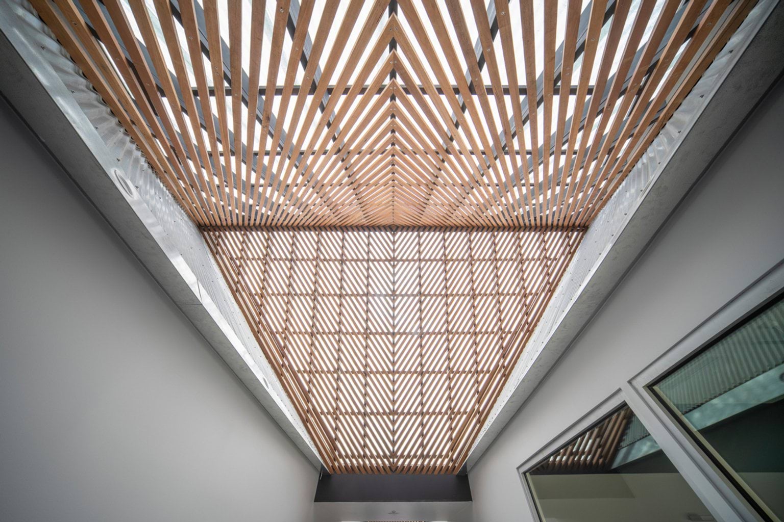 Photo of the ceiling feature