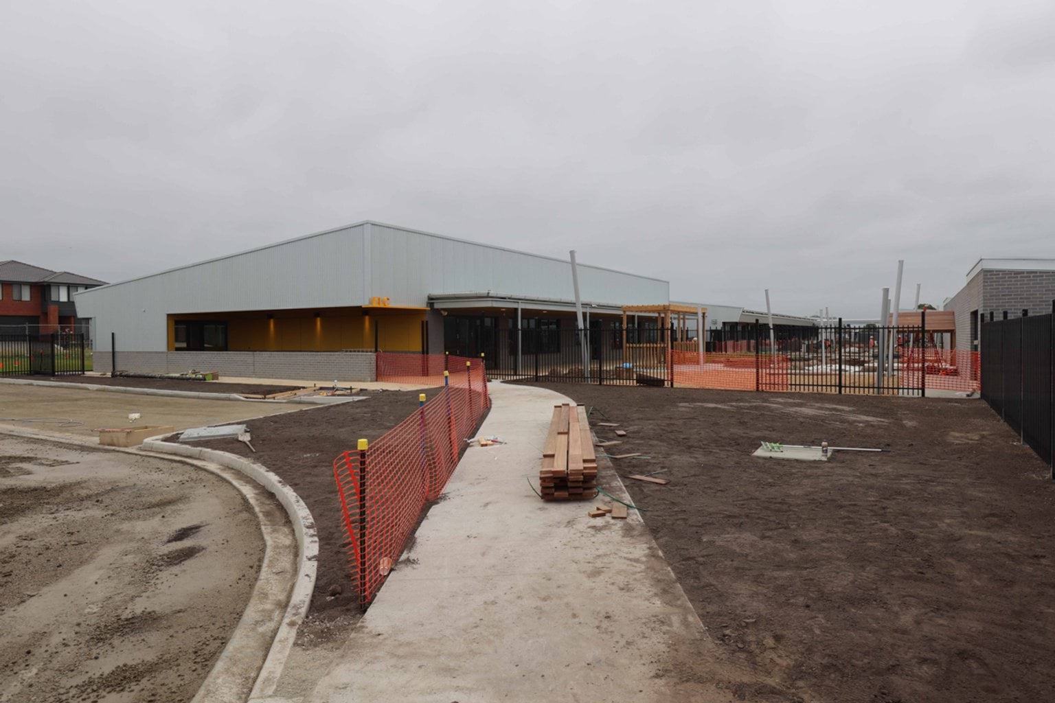 Quarters Primary School Kindergarten - construction progress, January 2023
