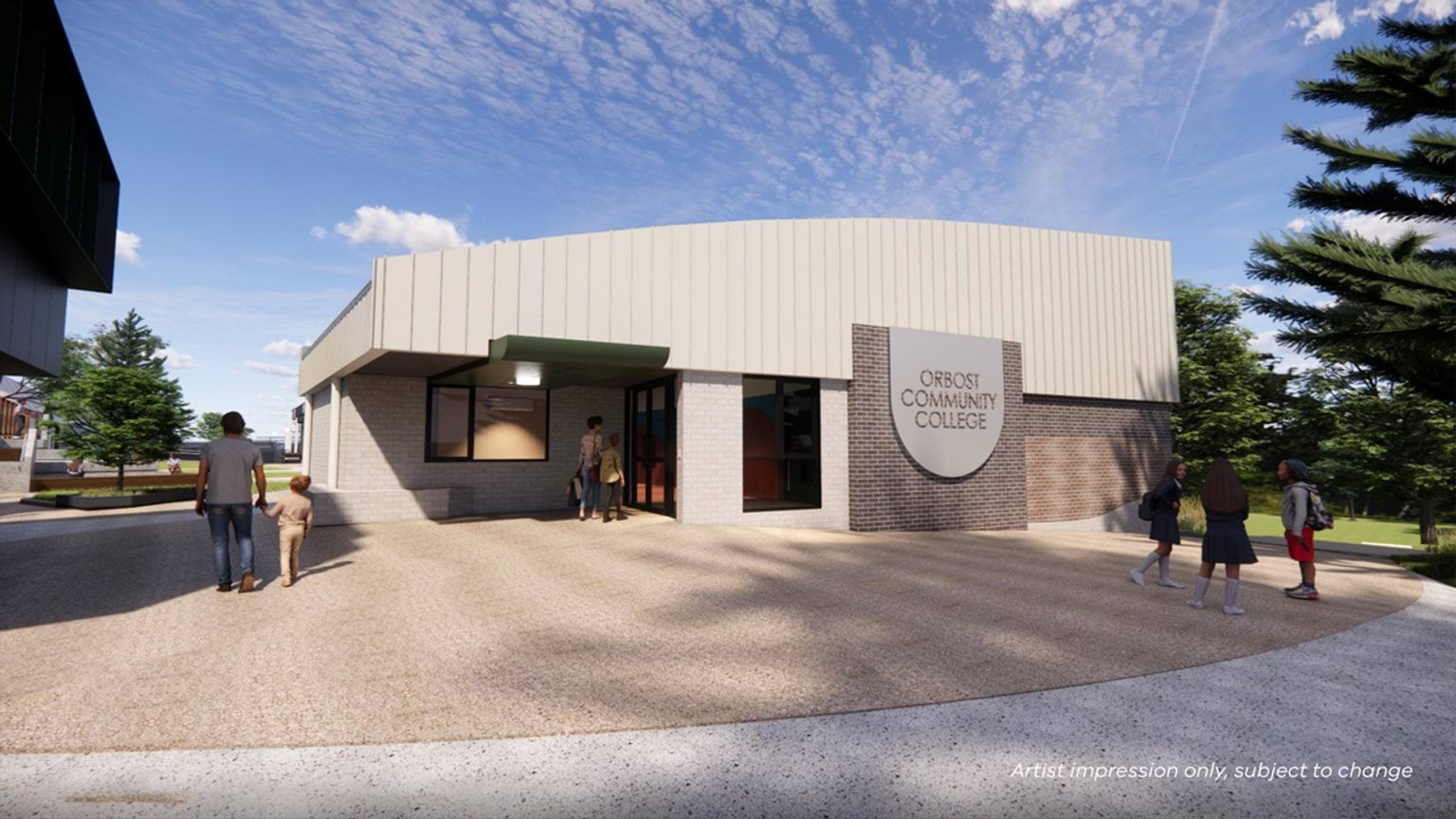 Orbost Regeneration - upgrade and modernisation, Illustrated render