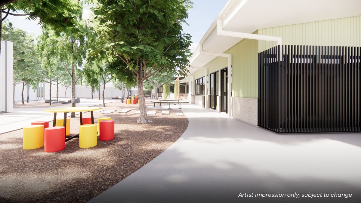 Watsonia North Primary School - upgrade and modernisation, Illustrated render