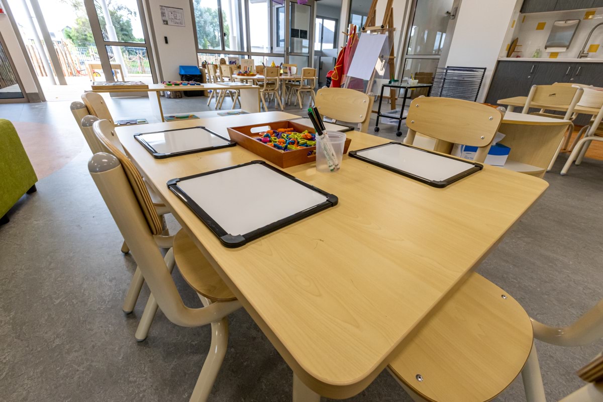 Lalor Primary School Kindergarten - photo of a children's desk 