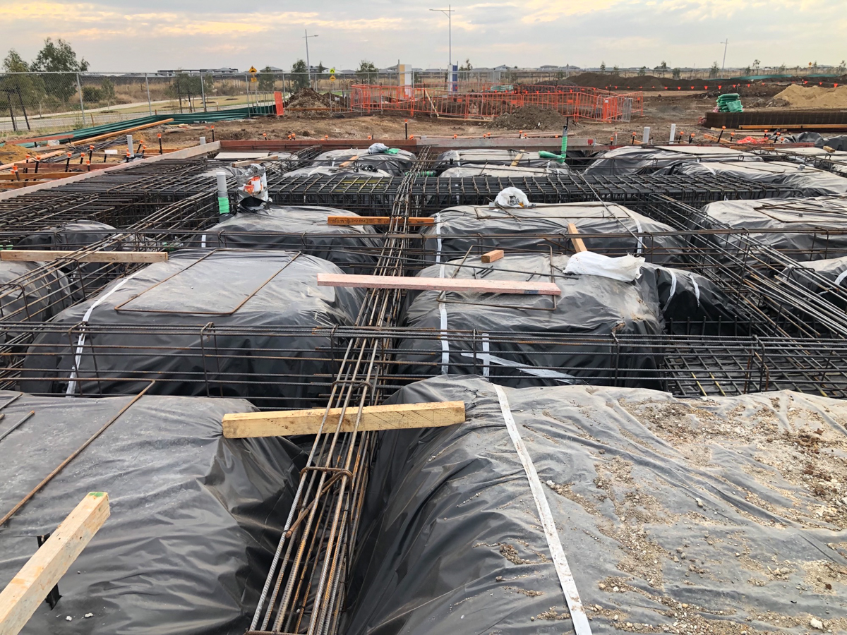 Lollypop Creek Secondary School (interim name) - new school, Site progress - March 2023