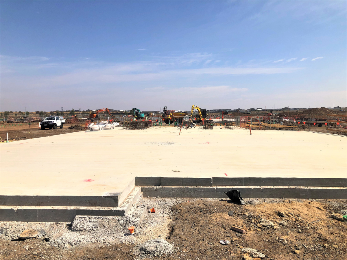 Lollypop Creek Secondary School (interim name) - new school, Site progress - March 2023