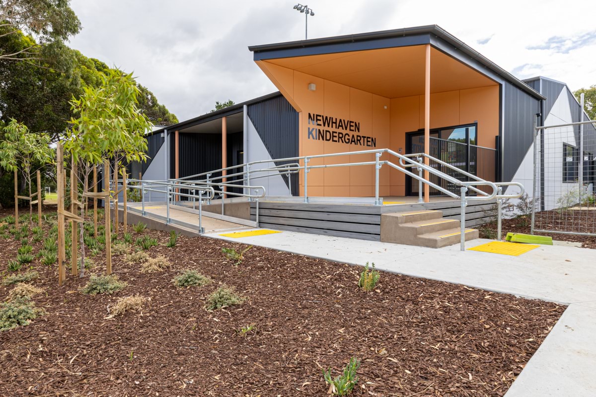 Newhaven Kindergarten - photo showing the front entrance