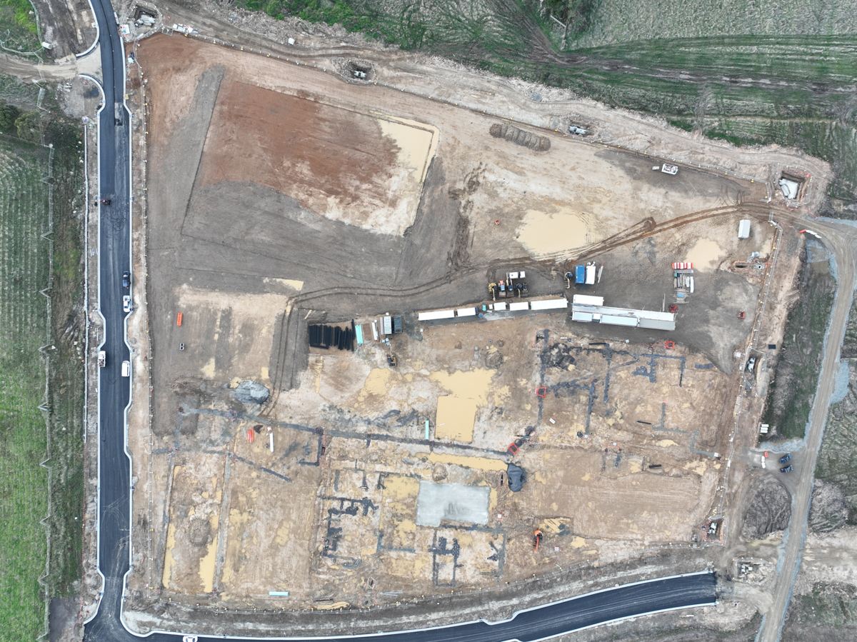 Alexander Boulevard Primary School (interim name) - new school, Site progress - April 2023