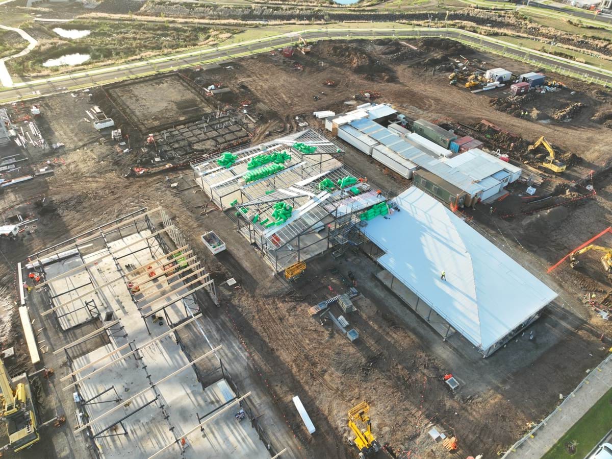 Black Forest East Primary School (interim name) - new school, Site progress - March 2023