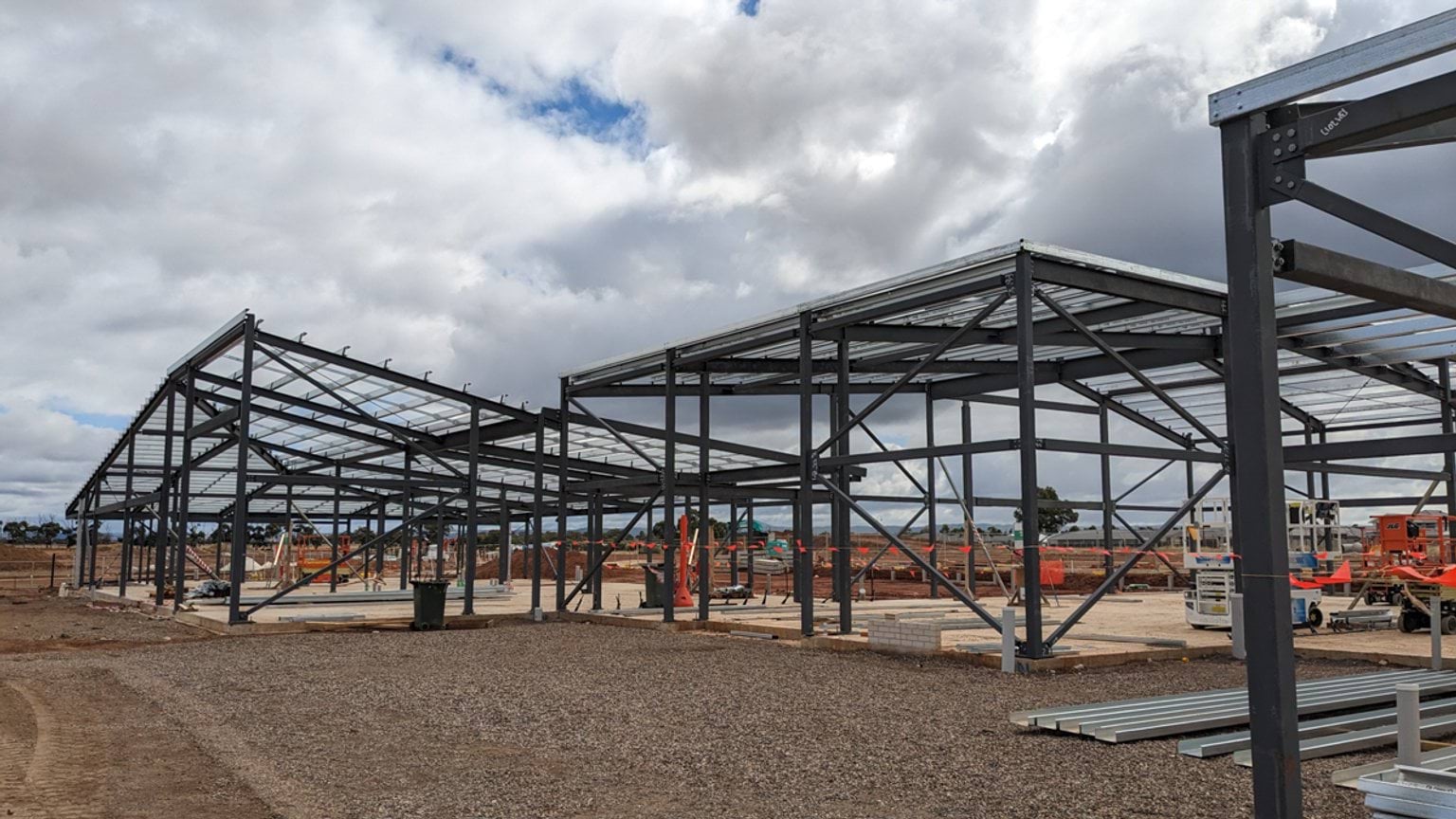 Brookfield Primary School (interim name) - New School, Site progress - March 2023