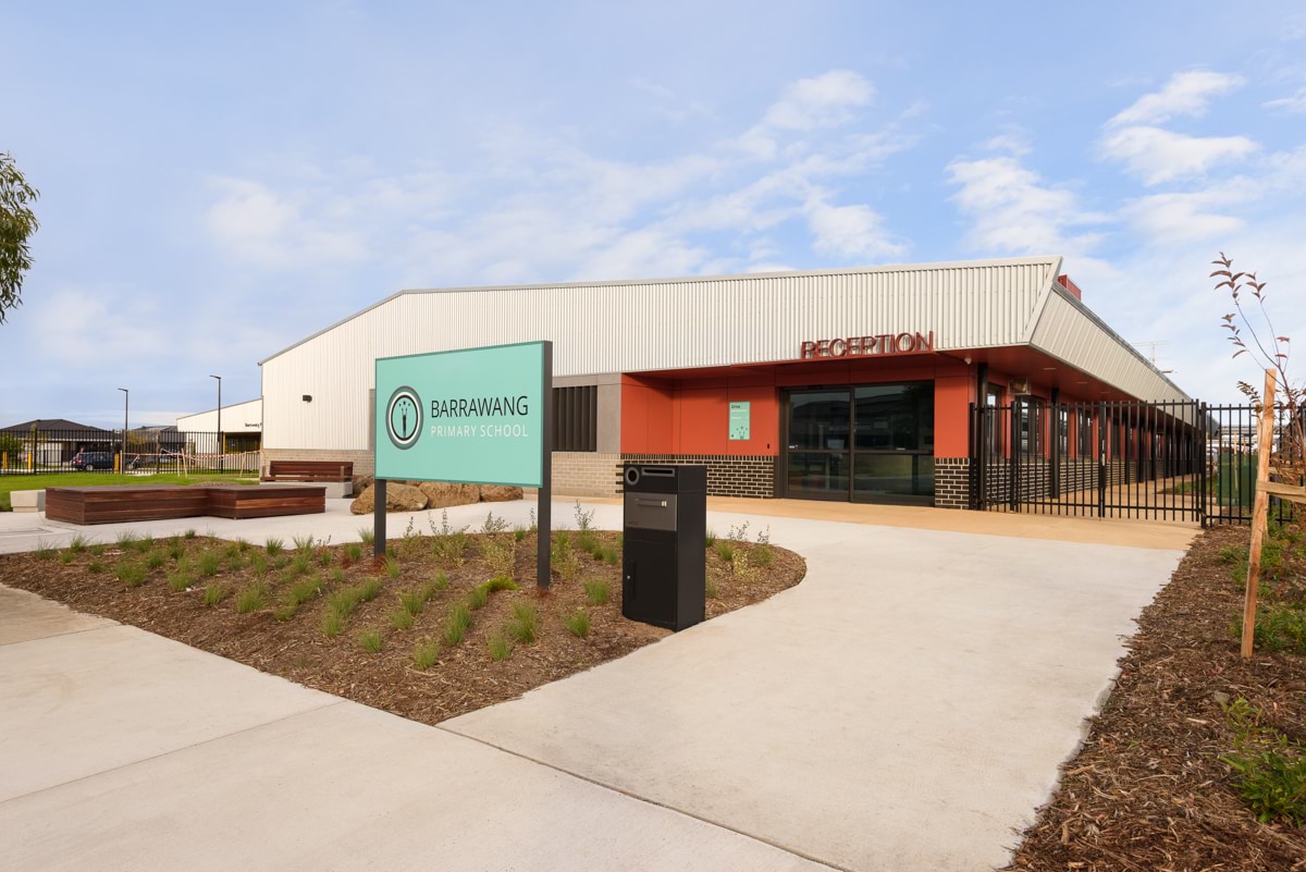 Barrawang Primary School - new school, Completed school - school entry