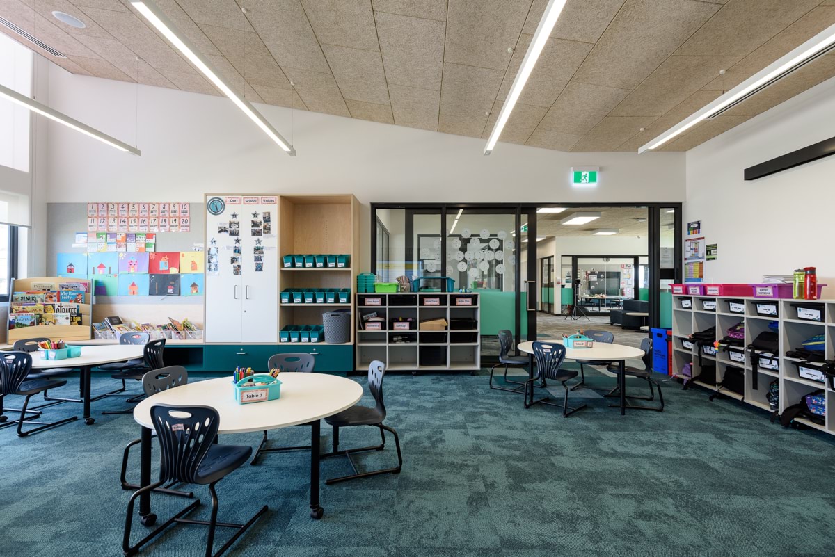 Barrawang Primary School - new school, Completed school - learning neighbourhood (classroom)