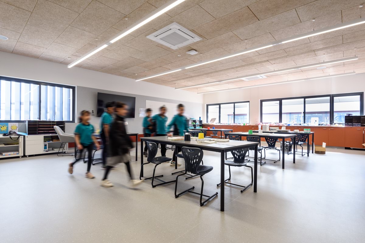 Barrawang Primary School - new school, Completed school - learning neighbourhood (classroom)