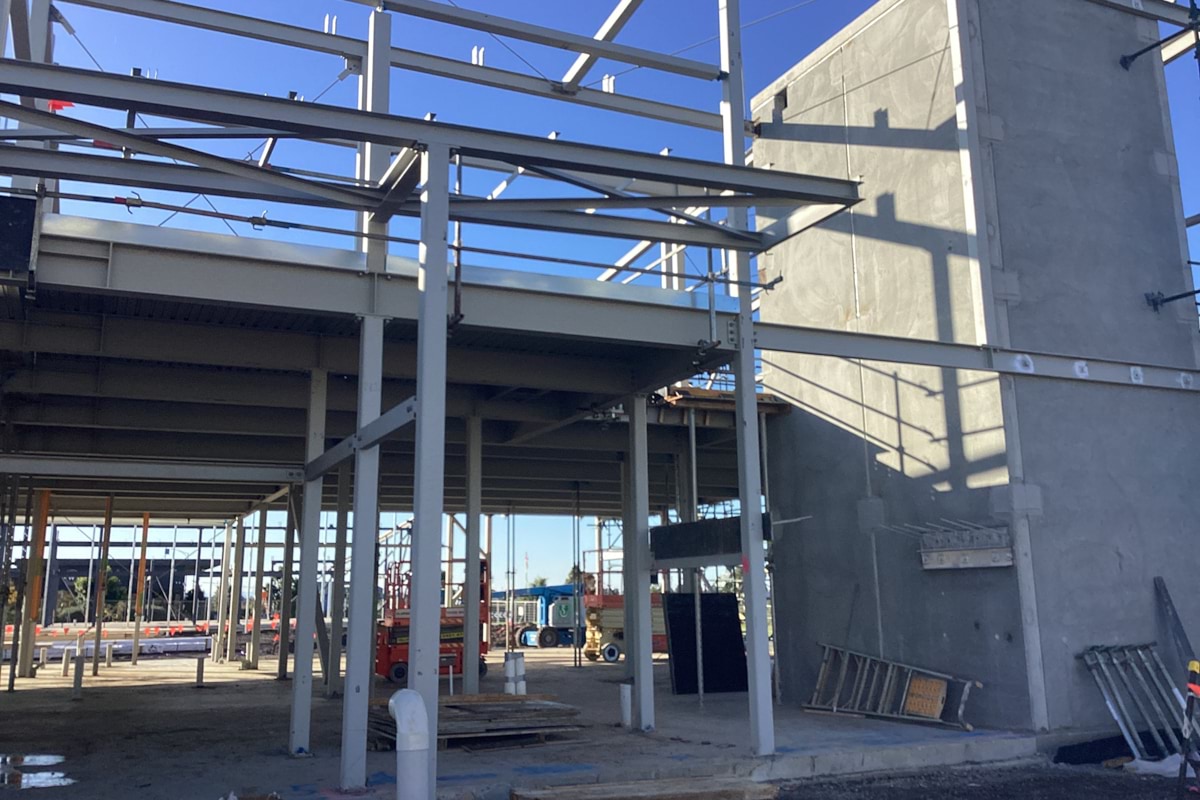 Black Forest East Primary School Kindergarten (interim name) - kindergarten on a school site, Site progress - May 2023